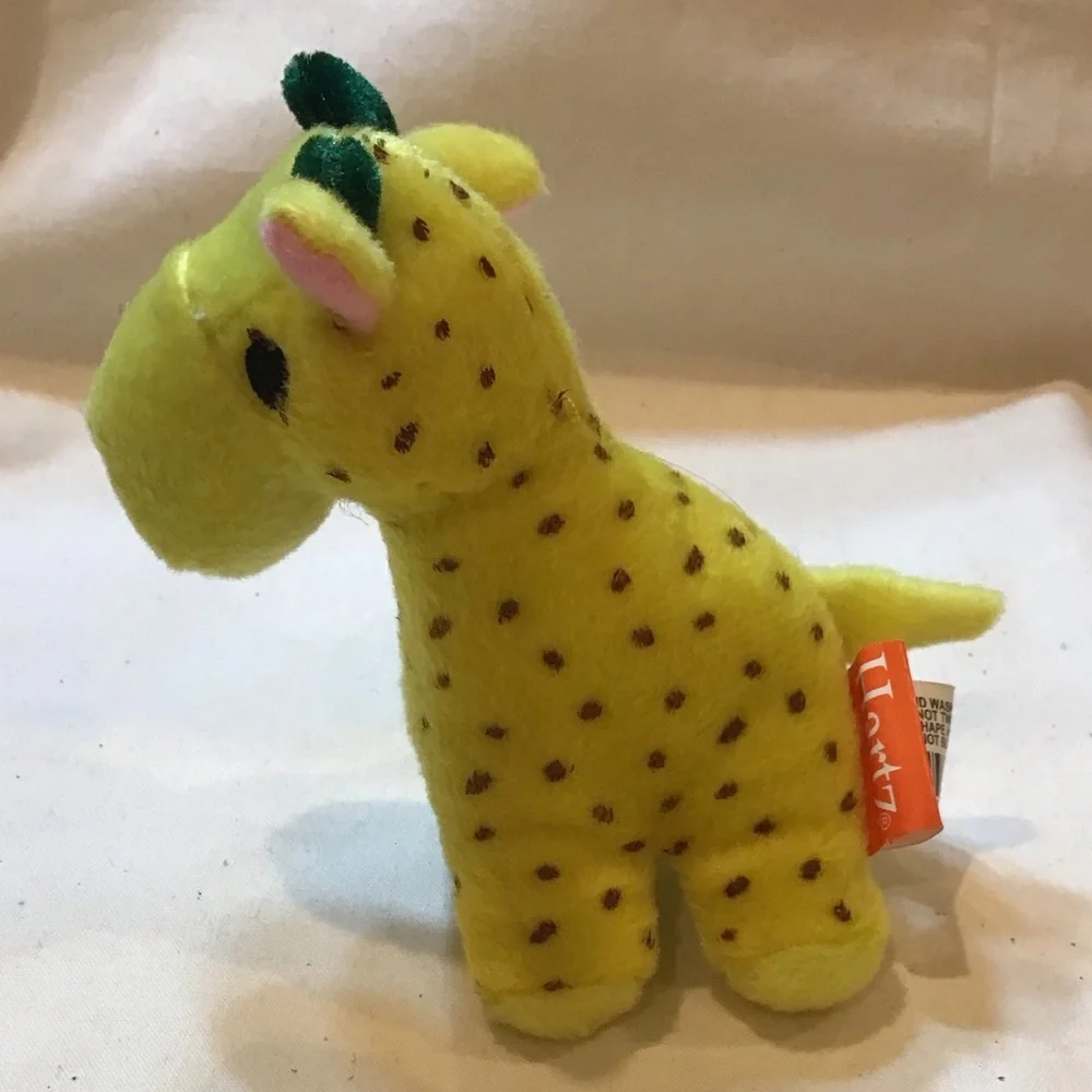 Squeaker Pet Toys, Plush Giraffe and Squirrel